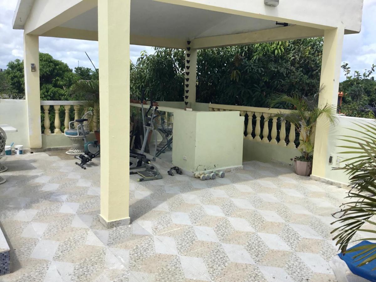 Posada El Sol, Home Near Airport Sdq Boca Chica Ngoại thất bức ảnh